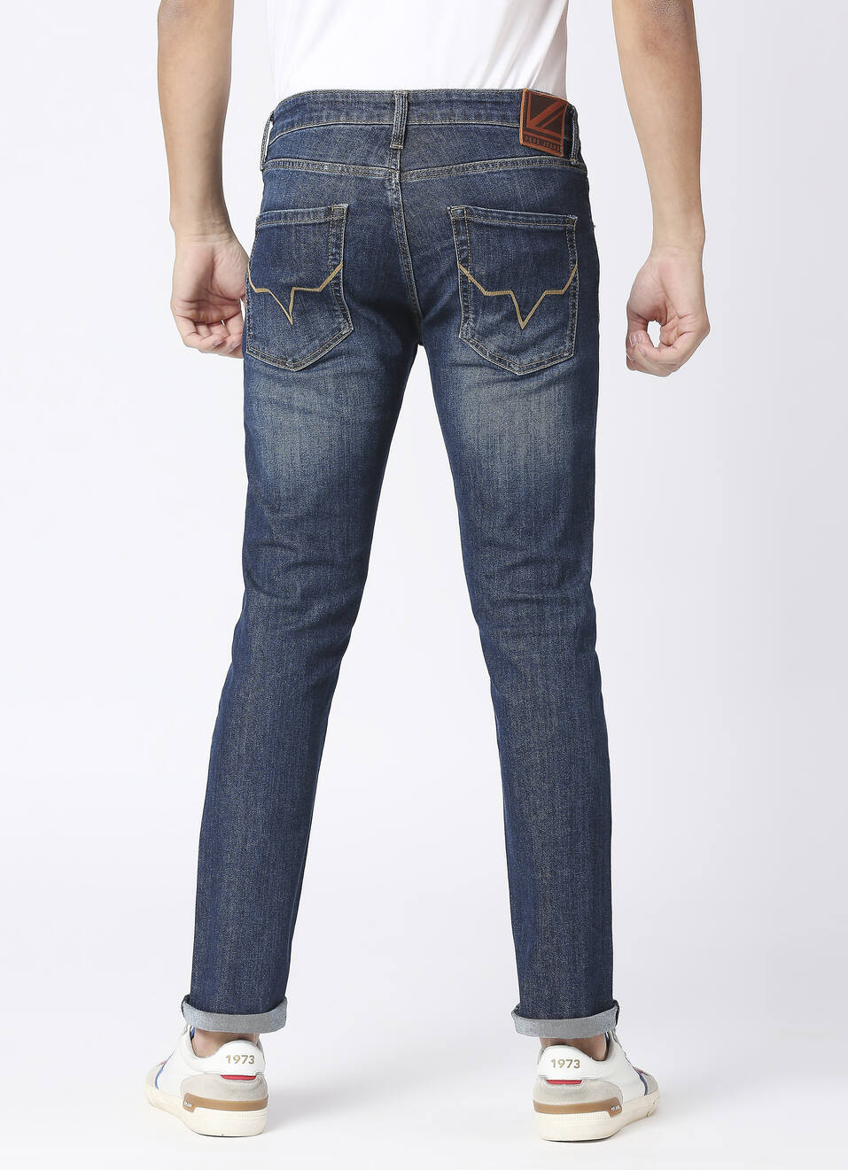 Tapered Vapour Taper Fit Low Waist Jeans, , large image number 2