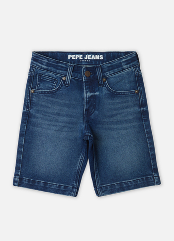 Boys Cash Dark Blue Mid Rise Gymindigo Shorts