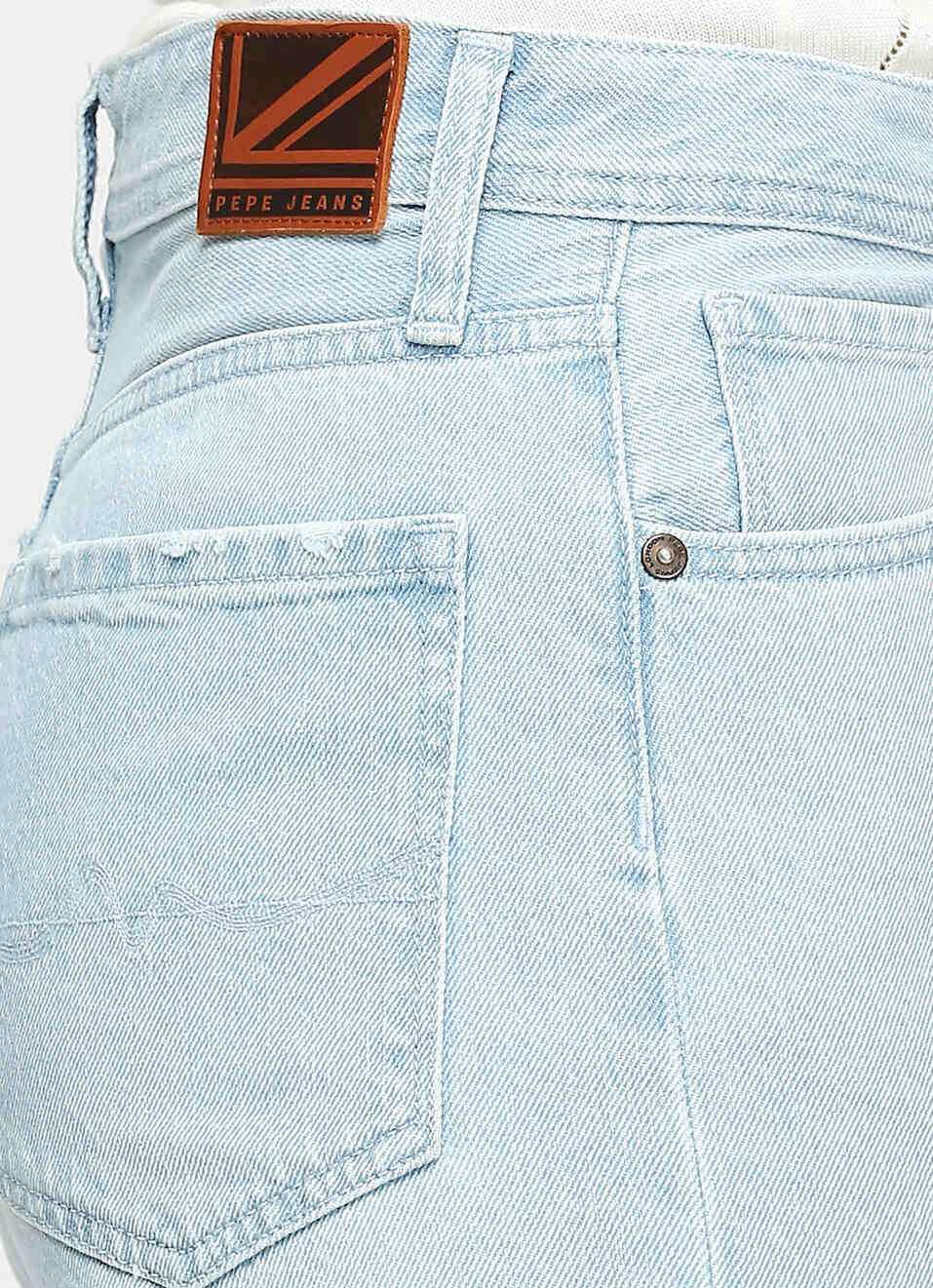 Robyn Light Blue High Rise Straight Fit Jeans, , large image number 4