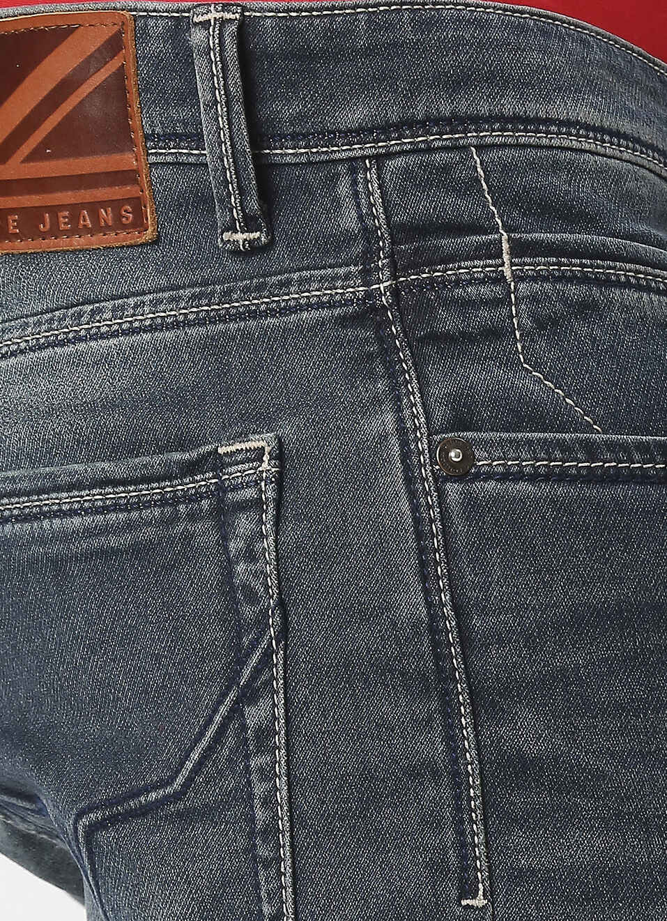 Chinox Super Skinny Fit Mid Waist Jeans, , large image number 4