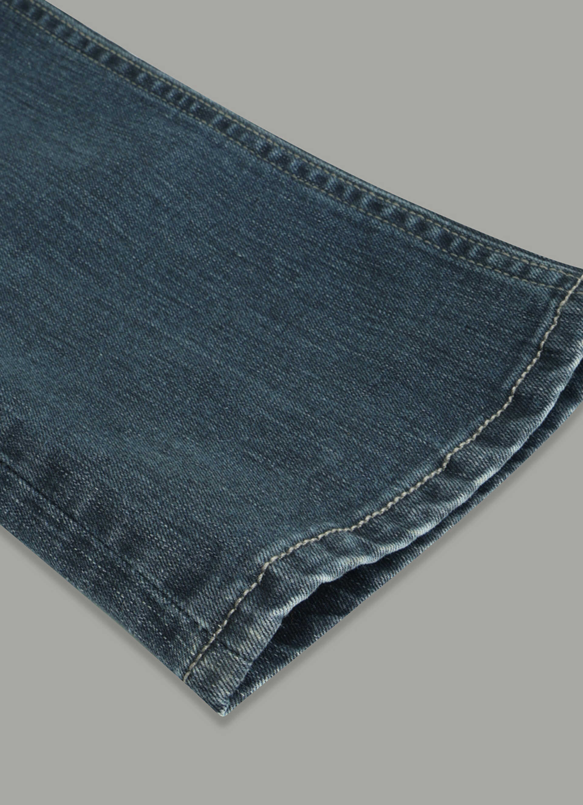Men Medium Green Used Slim Fit Jeans, , large image number 8