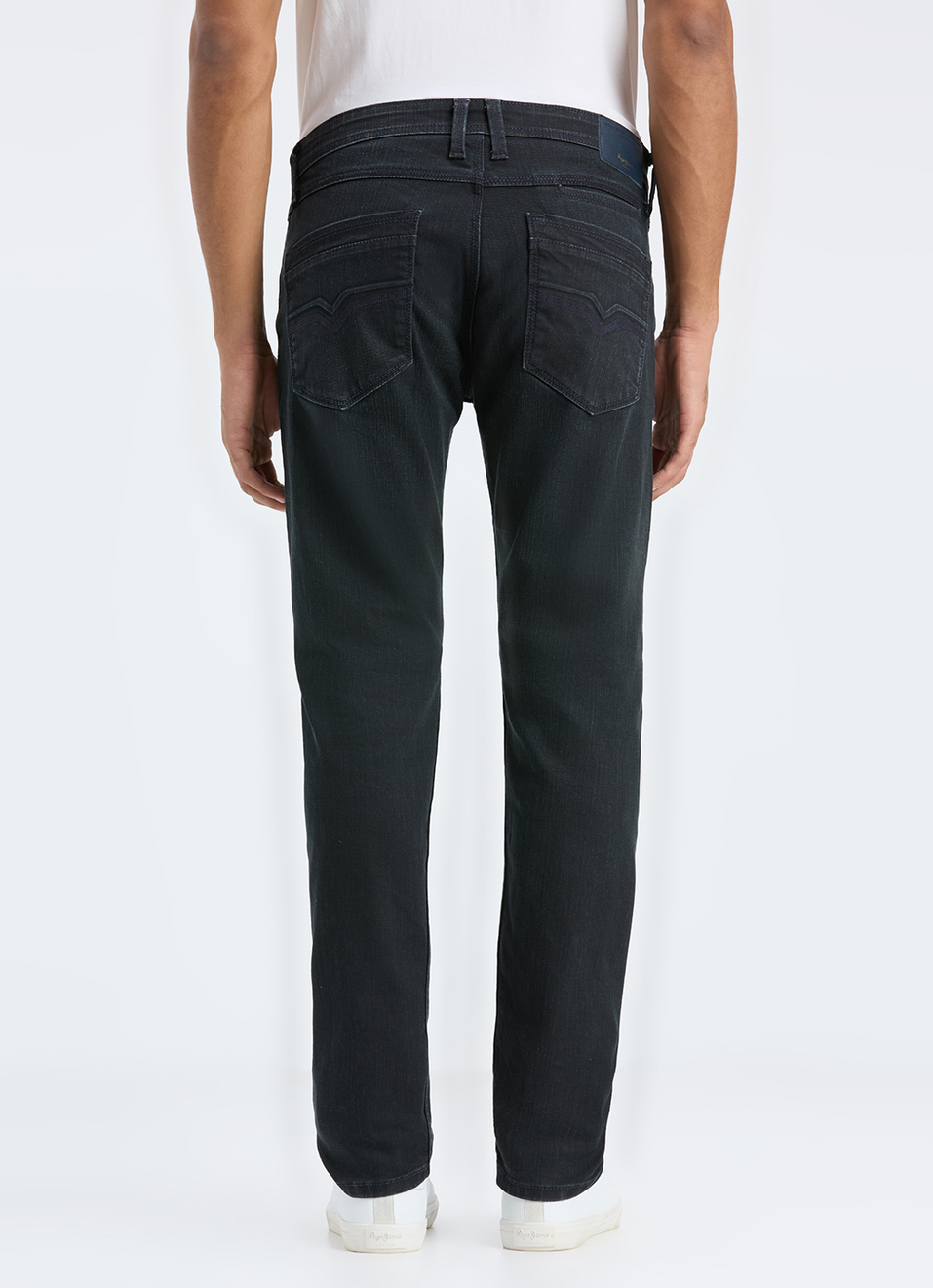Men Blue Low Rise Slim Fit Tapered Stretchbale Jeans, , large image number 3