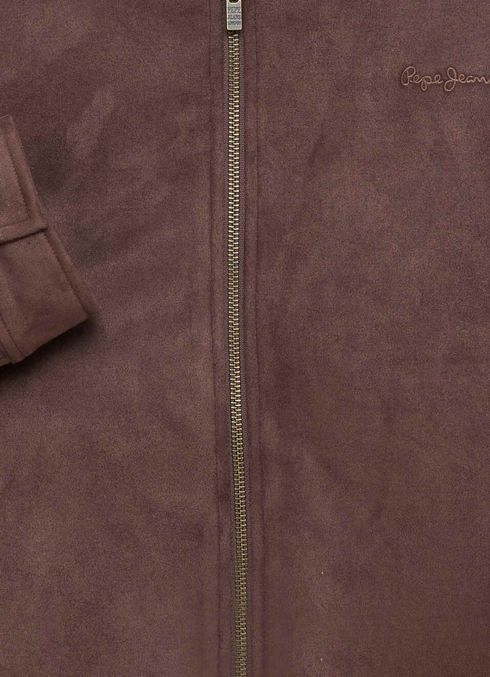 Men Brown Solid Long Sleeve Jacket, , large image number 7
