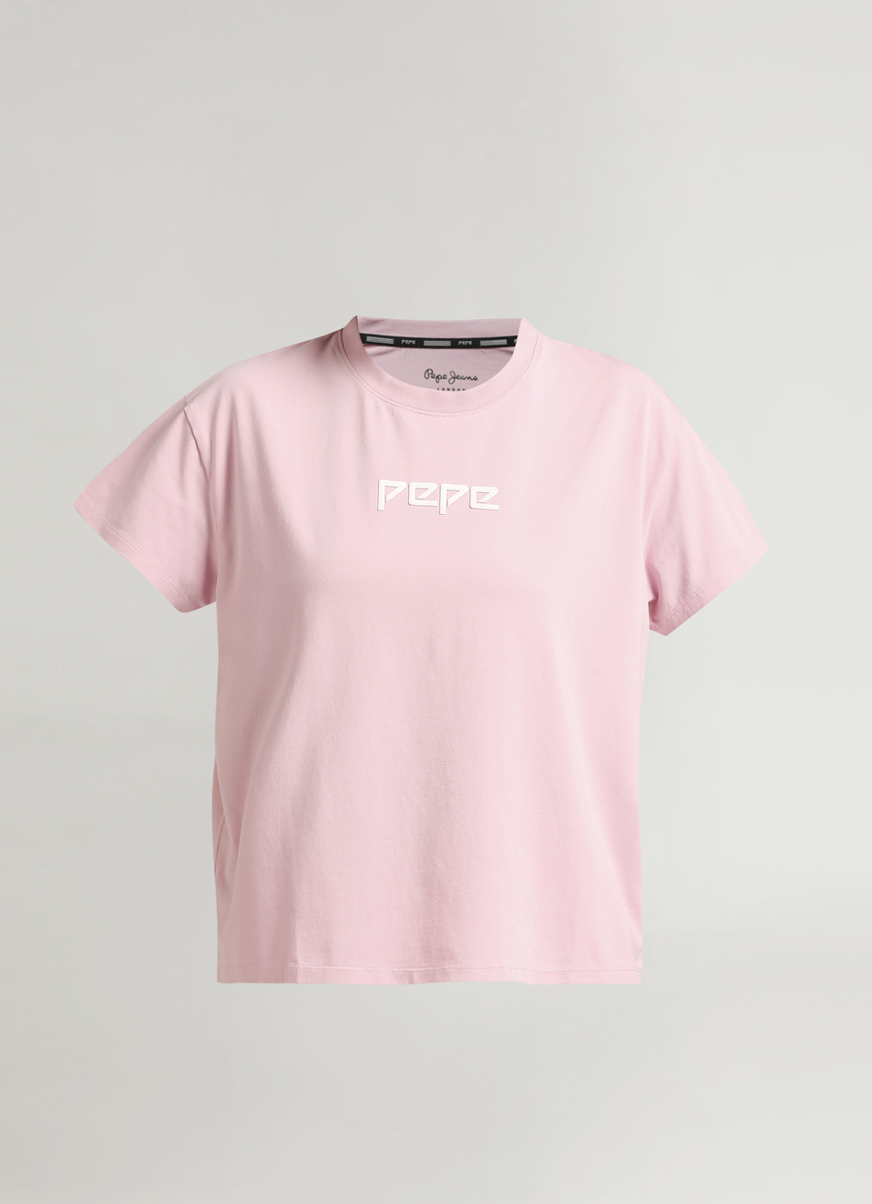 Pink Graphic Print Short Sleeve T-shirt, , large image number 6