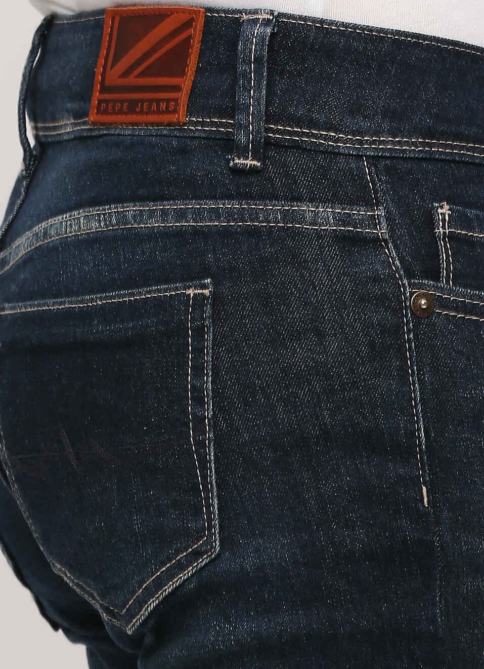 Pimlico Blue Mid Waist Flared Jeans, , large image number 4