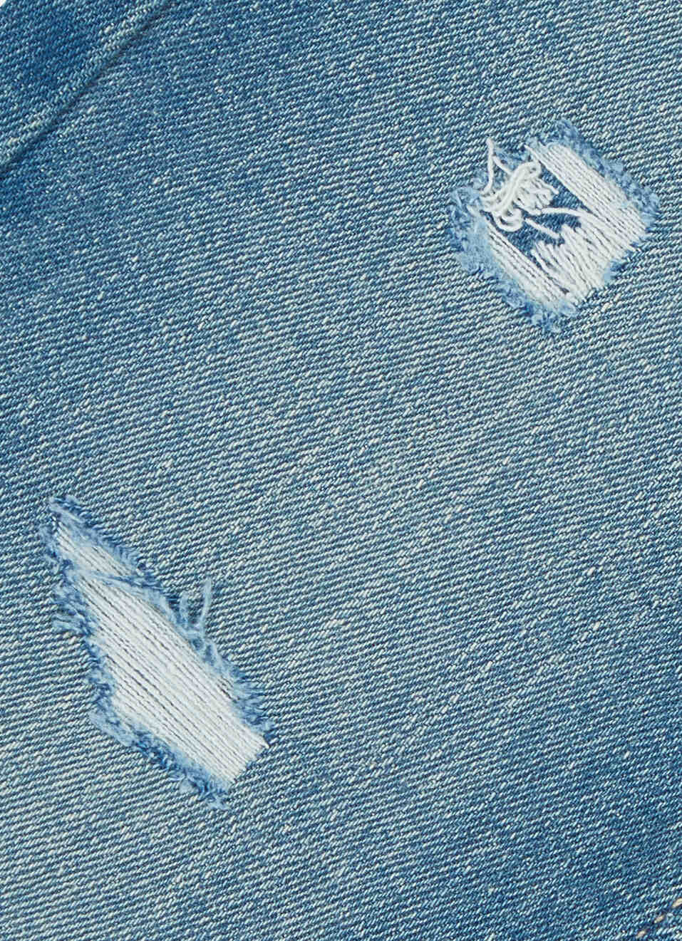 Boys Cashed Blue Mid Rise Slim Jeans, , large image number 3