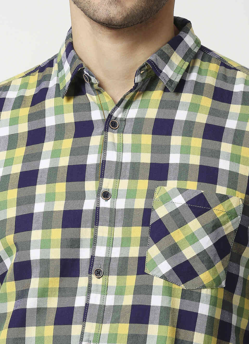 Walter Twill Checks Shirt, , large image number 4