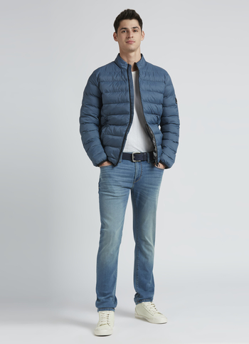 Scott Blue Low Rise Skinny Jeans