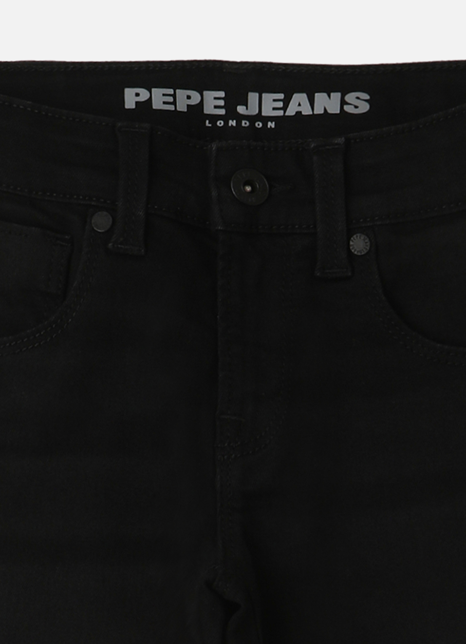 Boys Cash Black Mid Rise Slim Fit Powerflex Jeans, , large image number 2