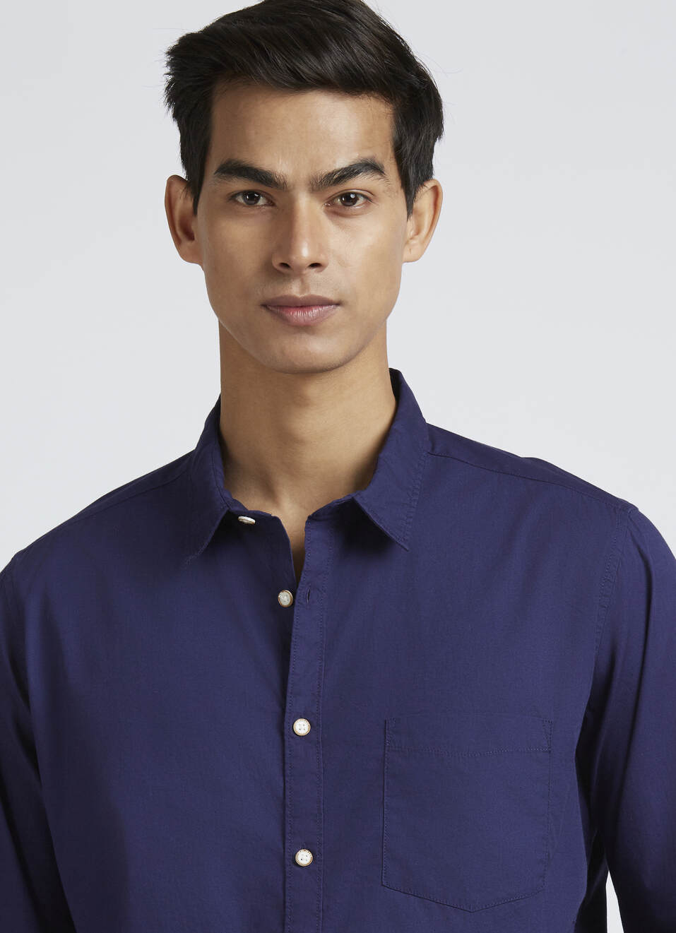 Navy Full Sleeve Shirt, , large image number 4