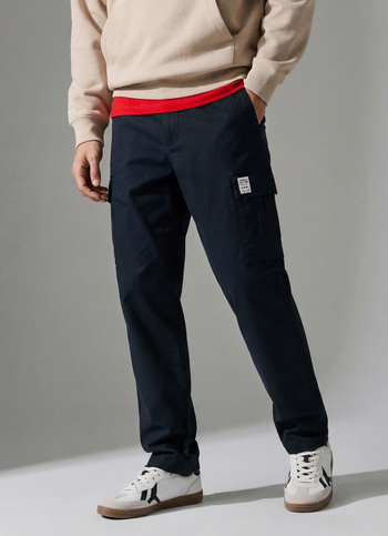 Red Bull Racing X Pepe Jeans Cotton Cargo Trousers