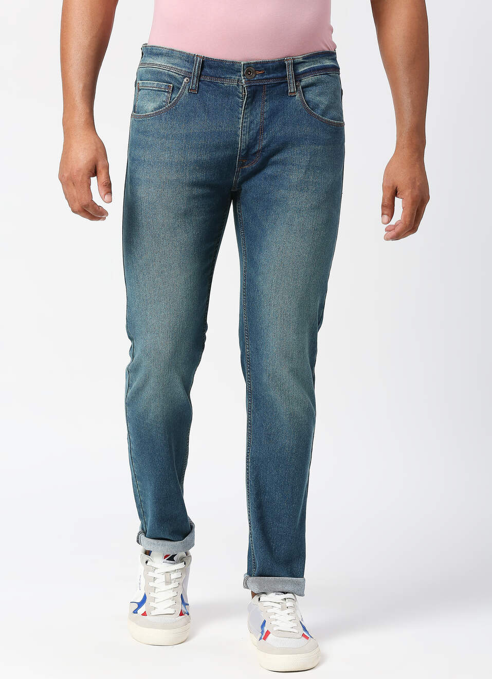 Tapered Vapour Low Waist Slim Fit Tapered Leg, , large image number 0