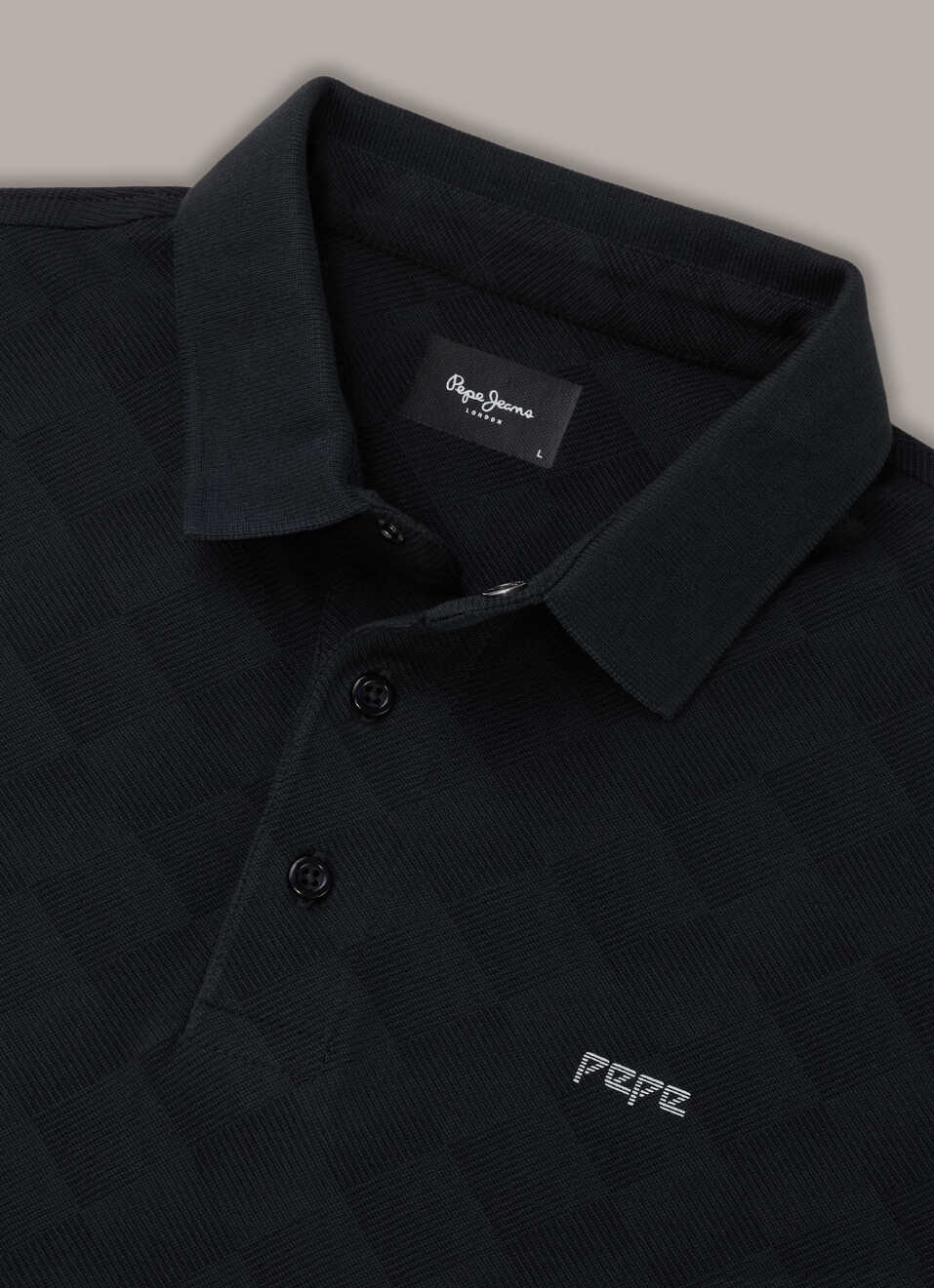 Men Green Printed Polo Collar T-shirt, , large image number 6