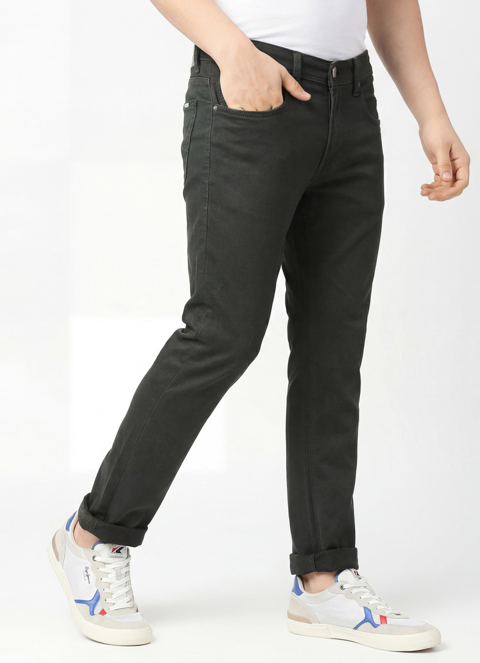 Vapour Slim Fit Mid Waist Jeans, , large image number 0