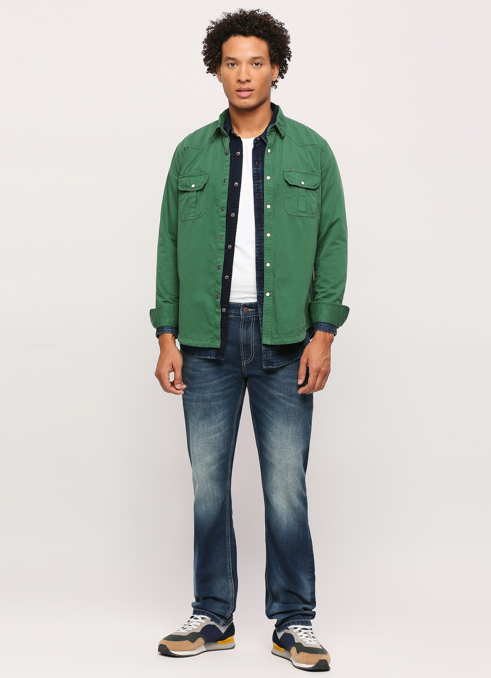 Flap Pocket Full Sleeve Shirt, , large image number 6