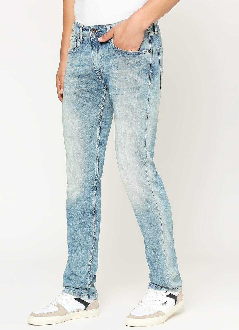 Vapour Slim Fit Mid Waist Jeans, , large image number 0