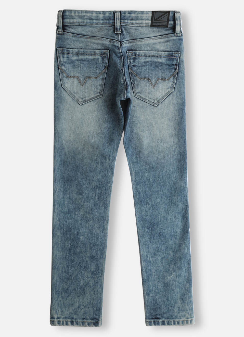 Boys Cash Light Blue Mid Rise Slim Fit Jeans, , large image number 1