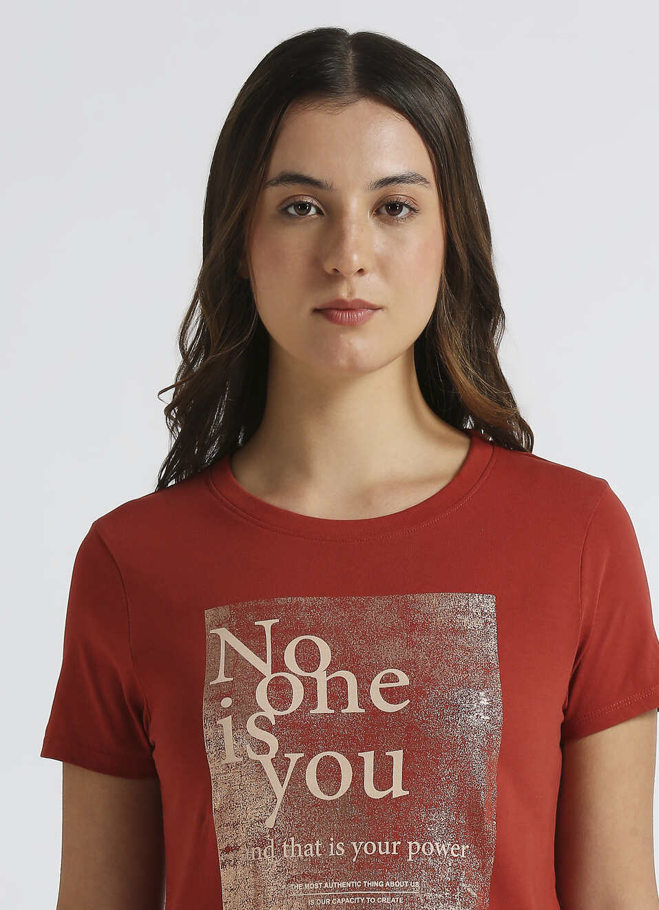 Pink Foil Print Short Sleeve T-shirt, , large image number 4