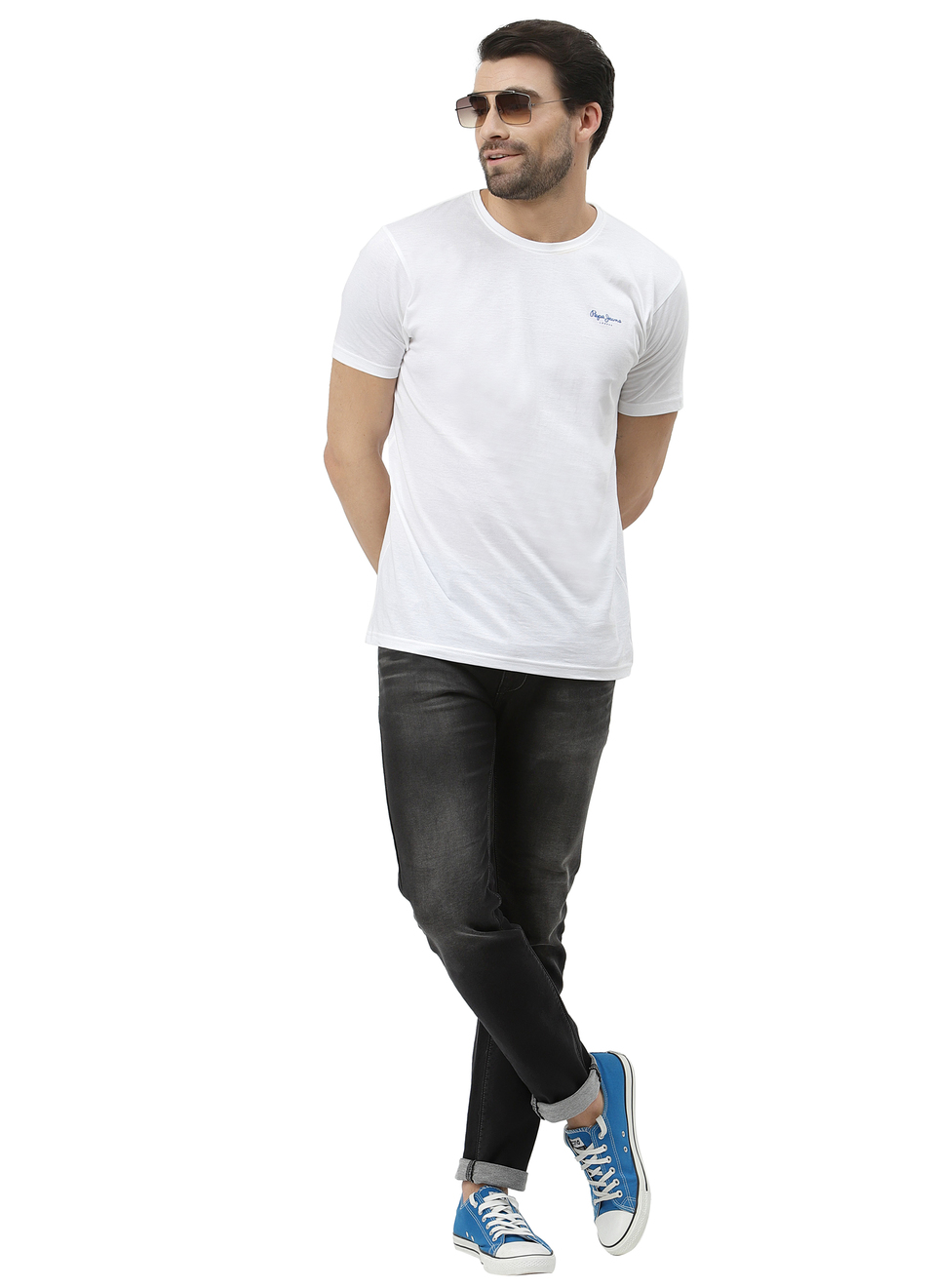 Tapered Vapour Tapered Fit Low Waist Jeans, , large image number 3