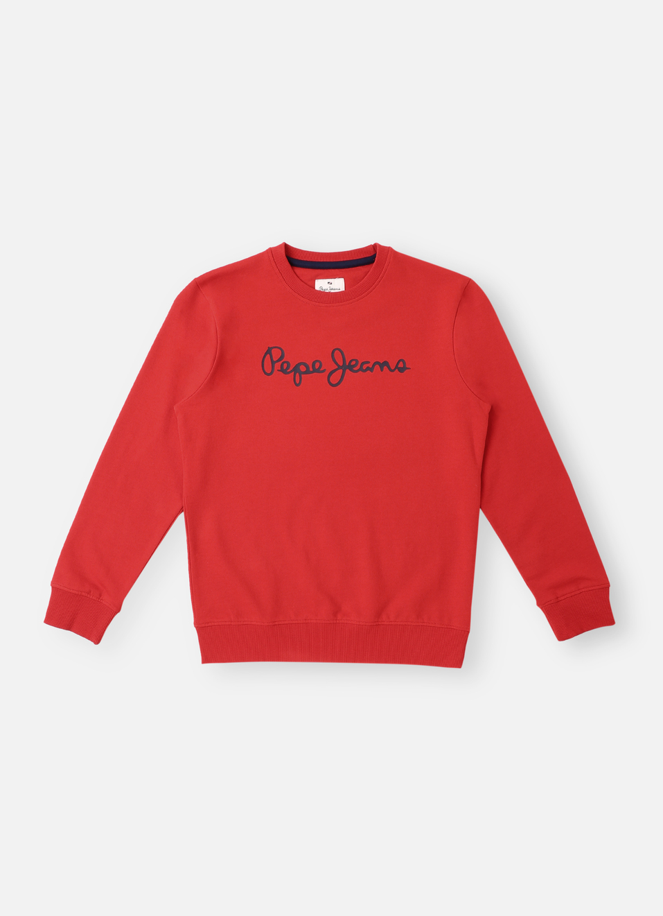 Boys Red Letter Print Full Sleeve Sweatshirt, , large image number 0