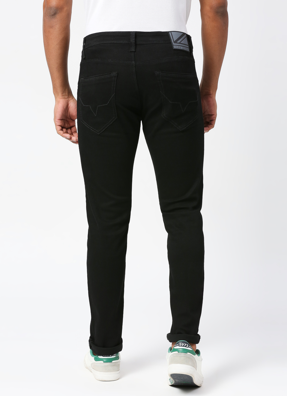 Tapered Vapour Tapered Fit Low Waist Jeans, , large image number 2