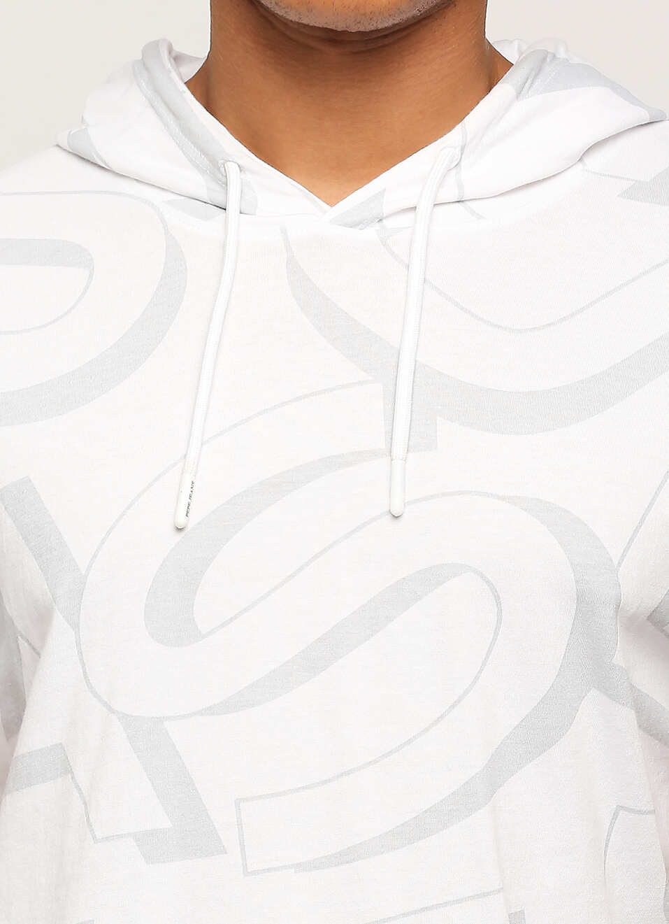 White Letter Print Short Sleeve T-shirt, , large image number 4