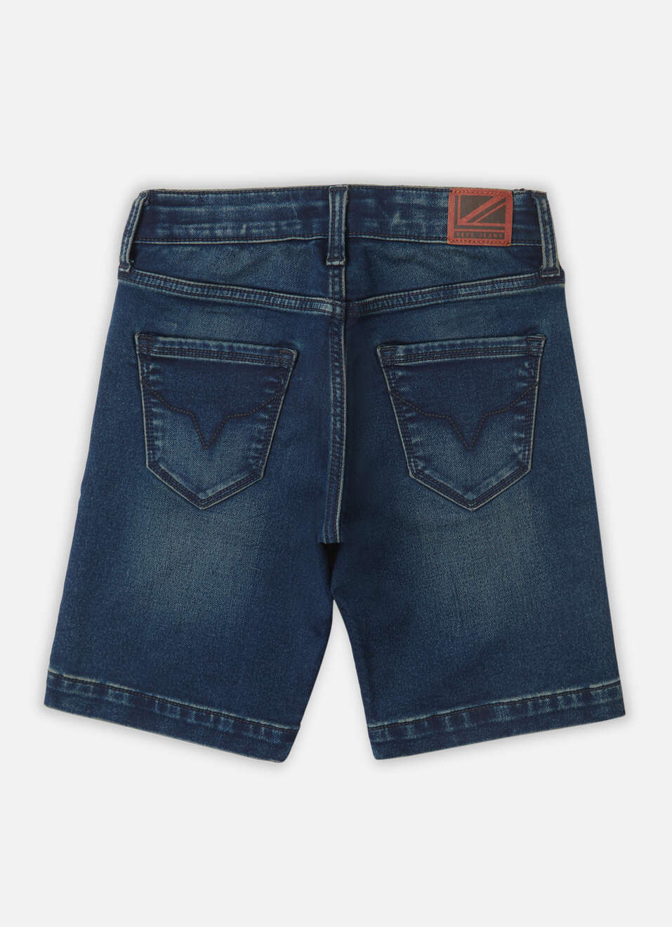 Boys Cash Dark Blue Mid Rise Gymindigo Shorts, , large image number 1