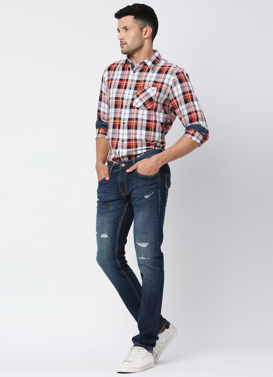 Vapour Slim Fit Mid Waist Jeans, , large image number 5