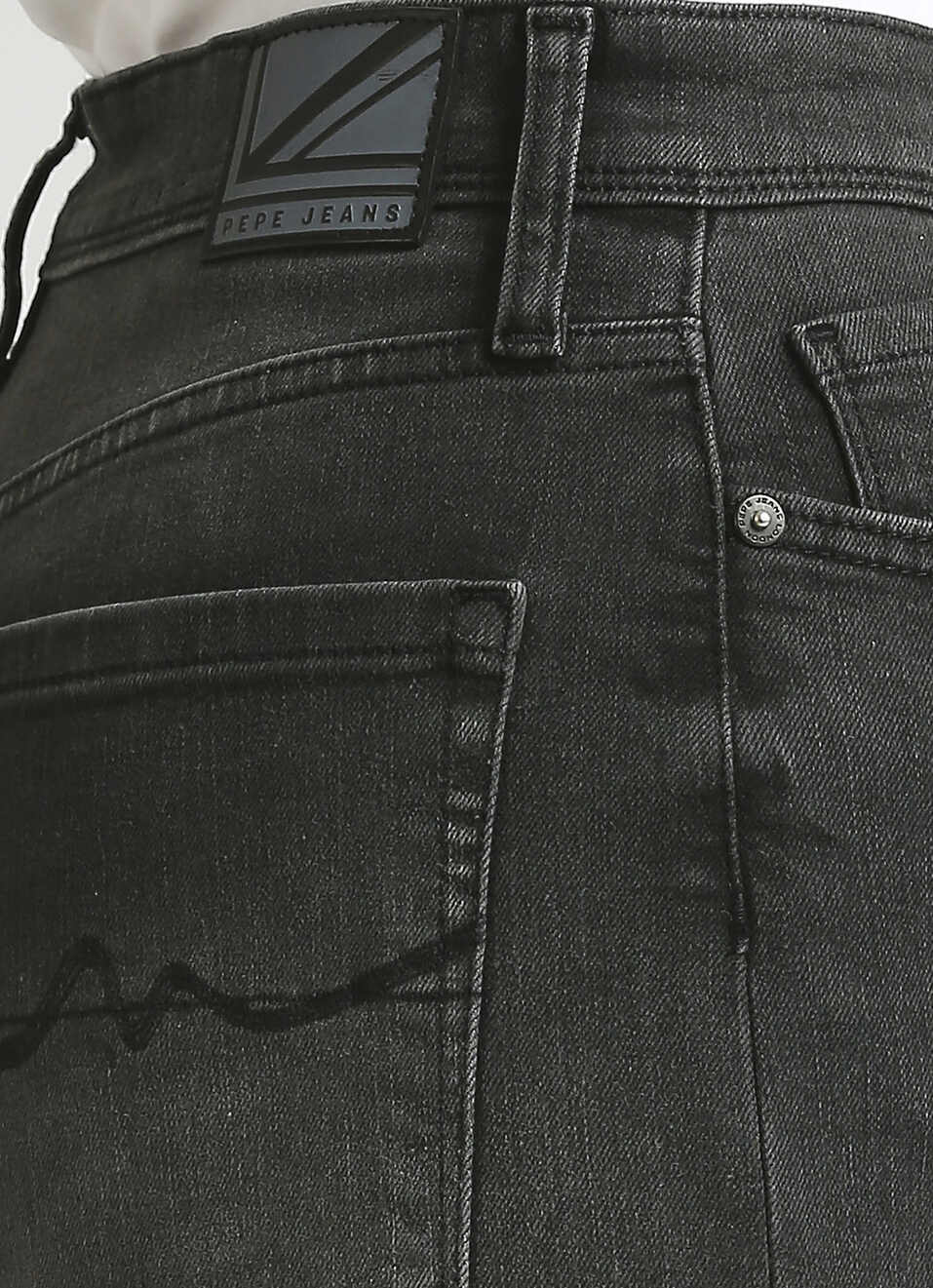 Mary Black High Waist Straight Fit Jeans, , large image number 4