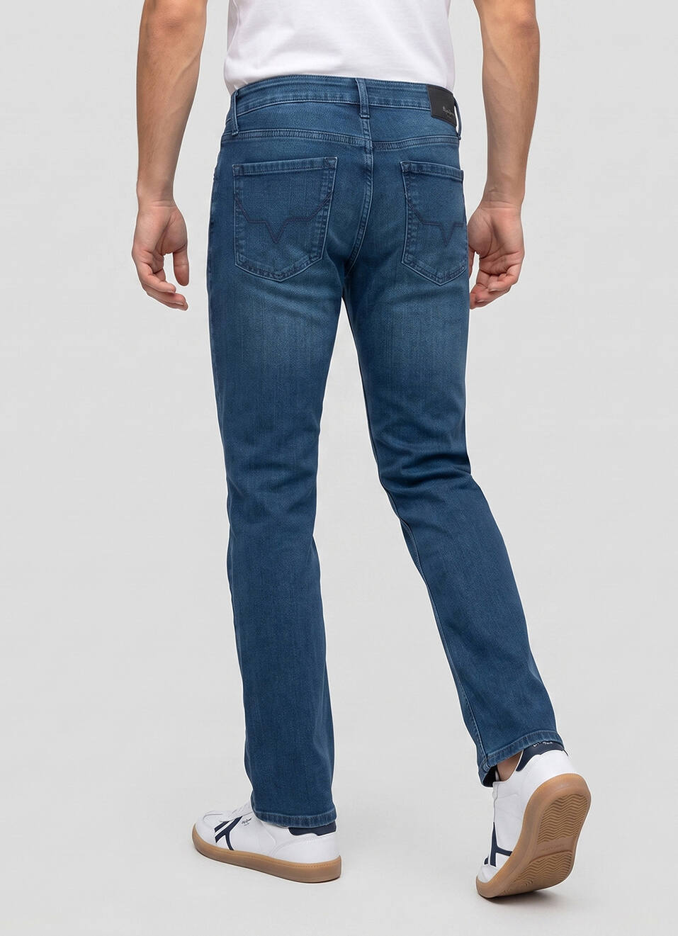 Men Bootcut Mid Rise Stretchable Jeans, , large image number 3