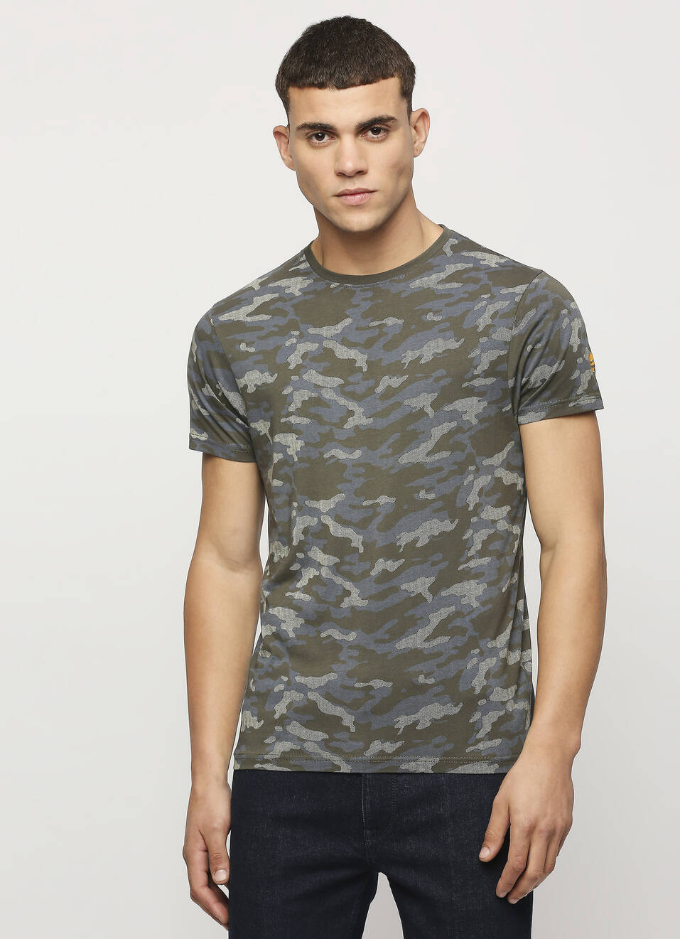 Green All Over Printed Short Sleeve Tee, , large image number 1