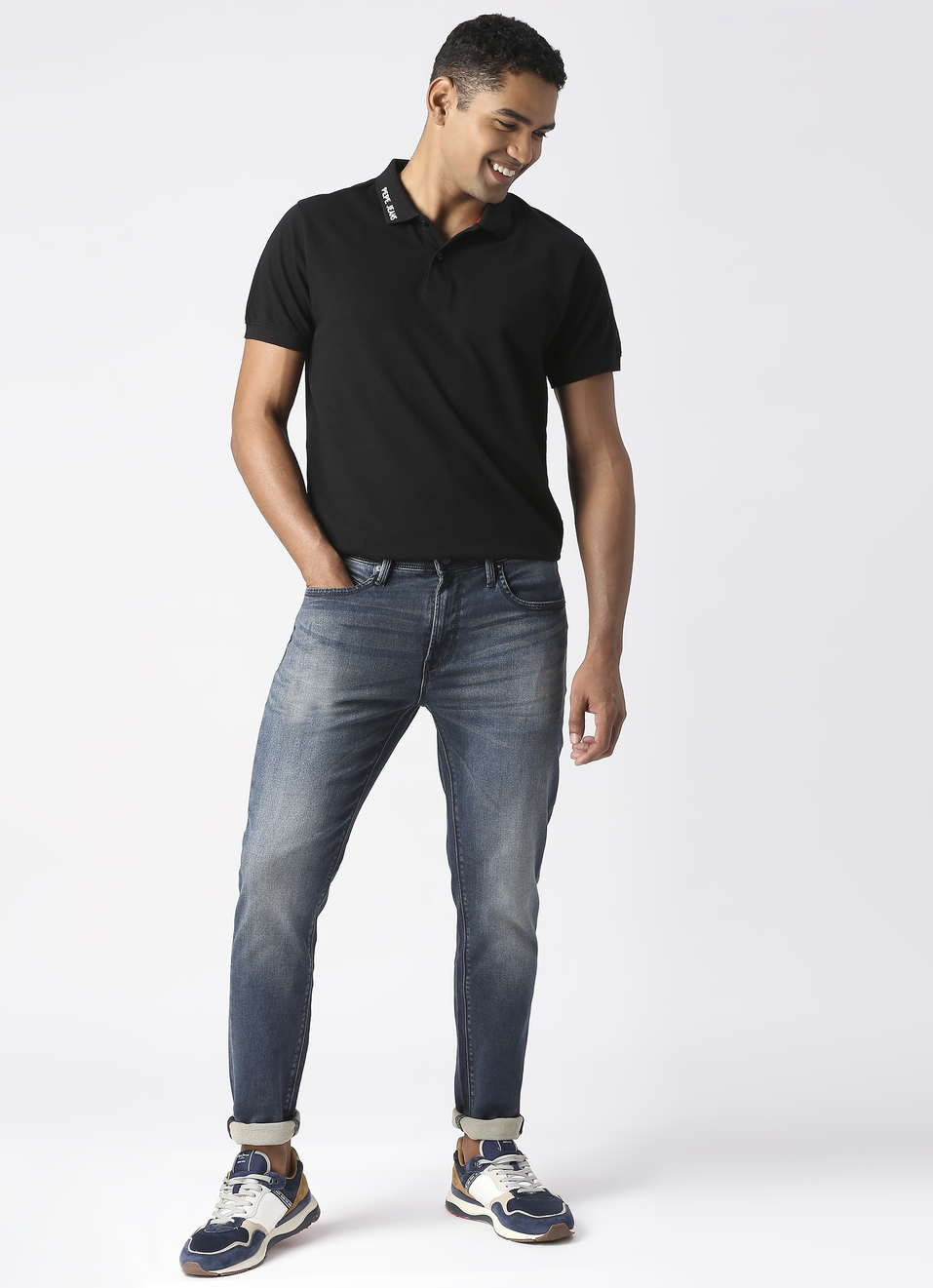Chinox Super Skinny Fit Mid Waist Jeans, , large image number 6