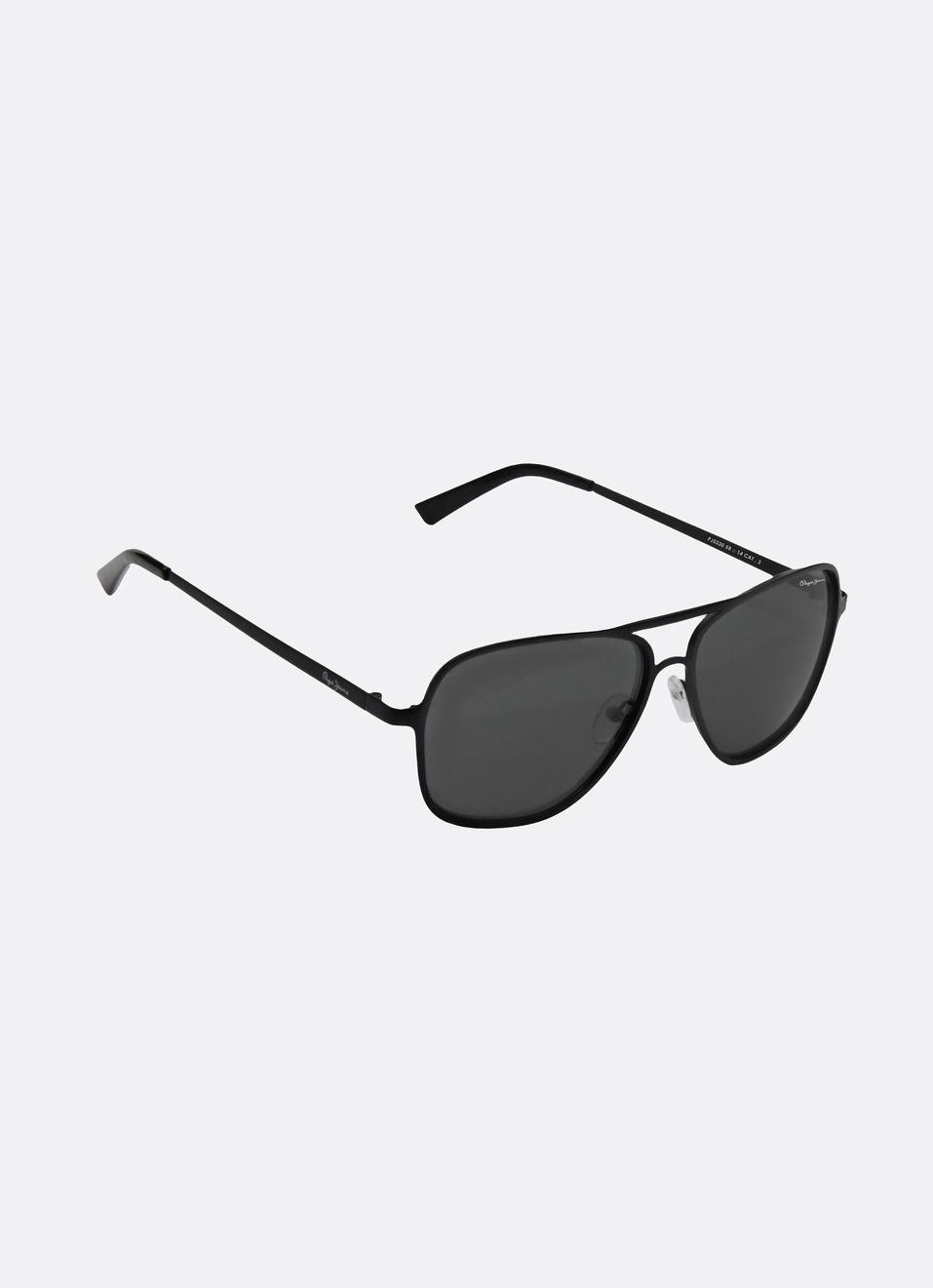 Black Uv-protected Aviator Sunglasses, , large image number 1
