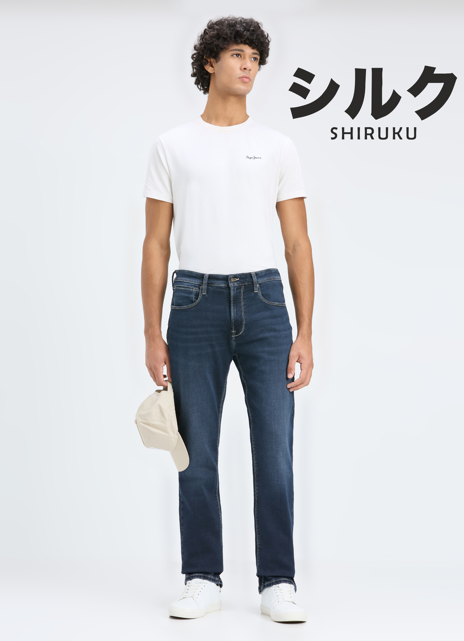 Men Blue Mid Rise Straight Fit Jeans, , large image number 5