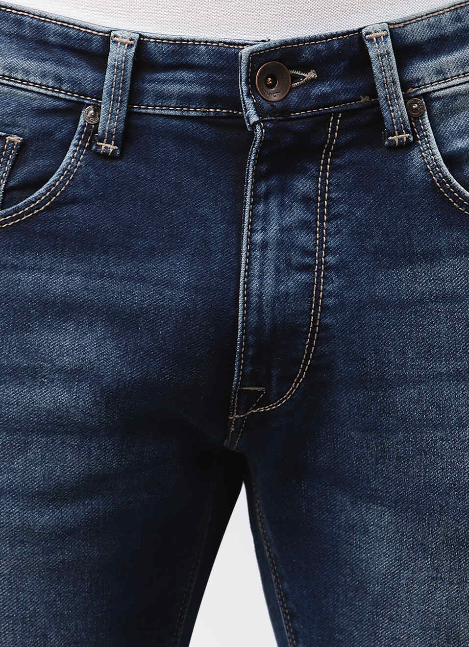 Tapered Vapour Low Rise Waist Slim Fit Tapered Leg, , large image number 4