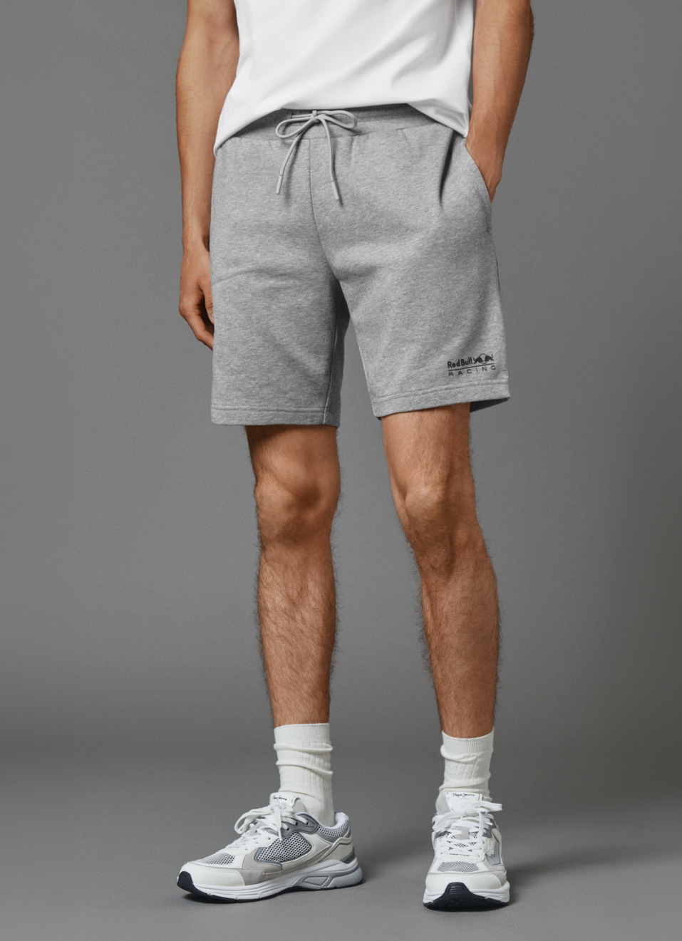 Red Bull Racing X Pepe Jeans Cotton Sweat Stretch Shorts, , large image number 1