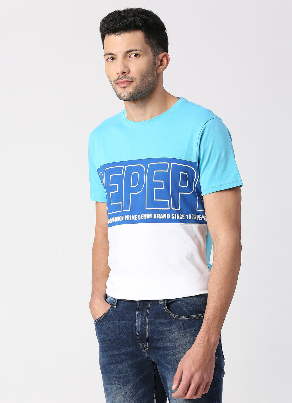 EDGE colour blocked tee, , large image number 3