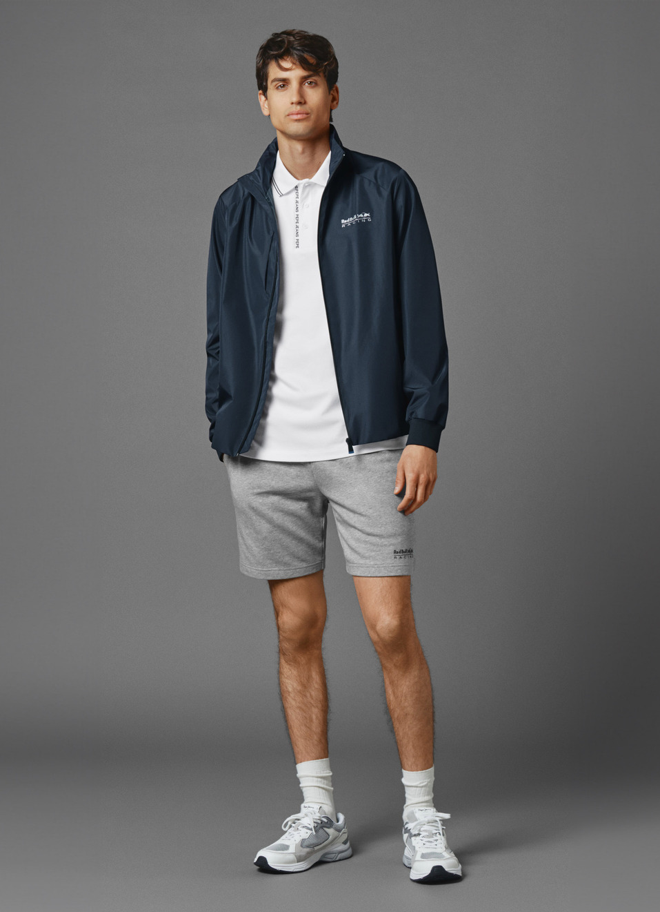 Red Bull Racing X Pepe Jeans Cotton Sweat Stretch Shorts, , large image number 0