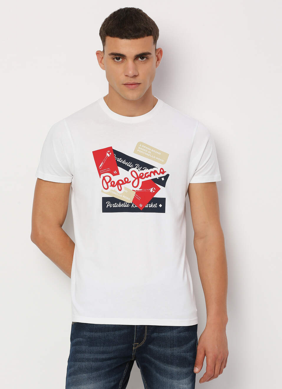 Printed Short Sleeve Tee, , large image number 0