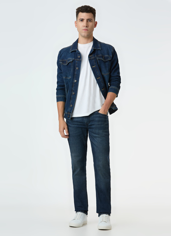 Men Blue Mid Rise Slim Fit Stretchable Jeans