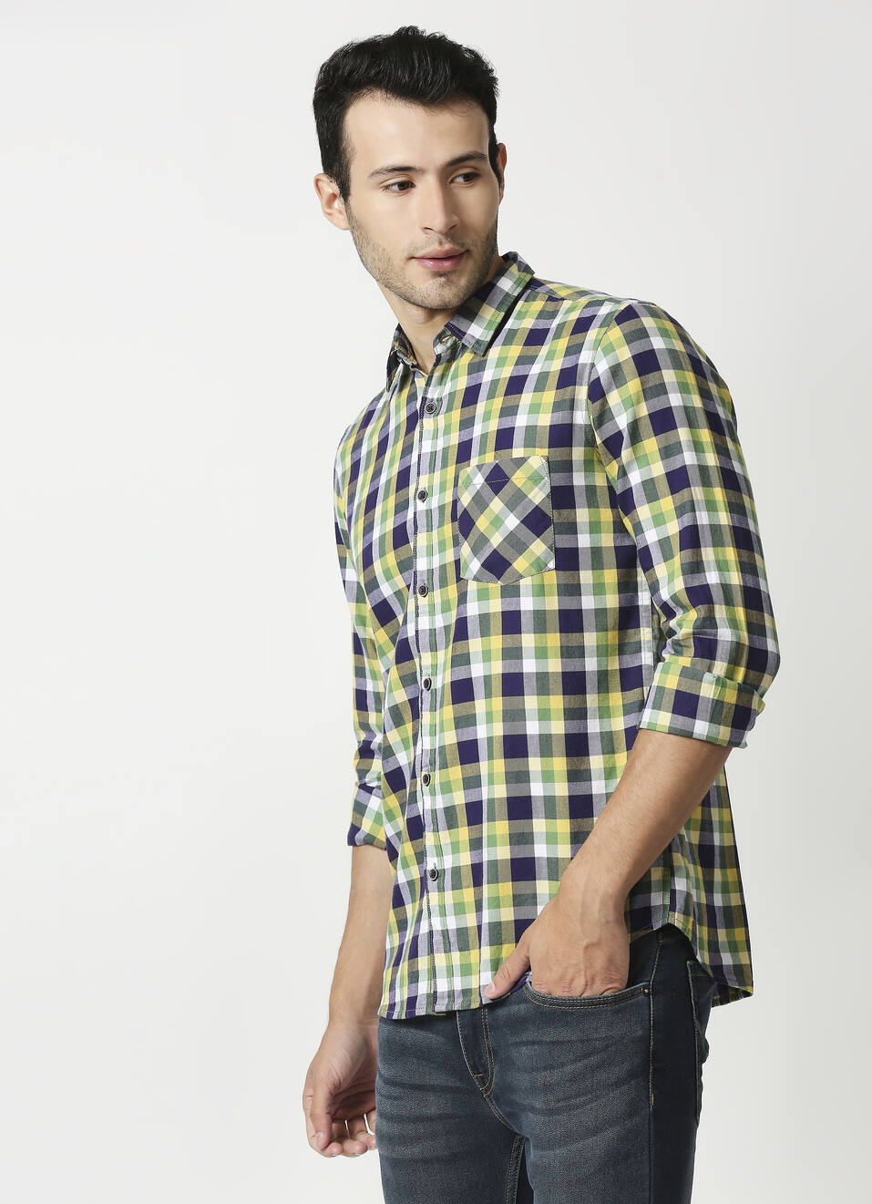 Walter Twill Checks Shirt, , large image number 3
