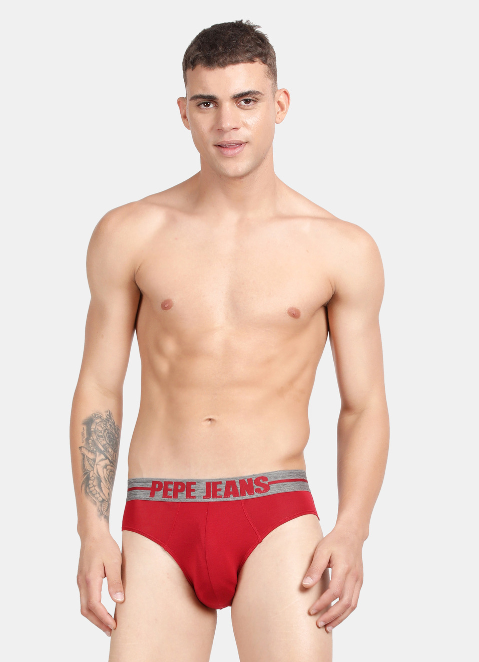 Salsa Red Solid Briefs, , large image number 0