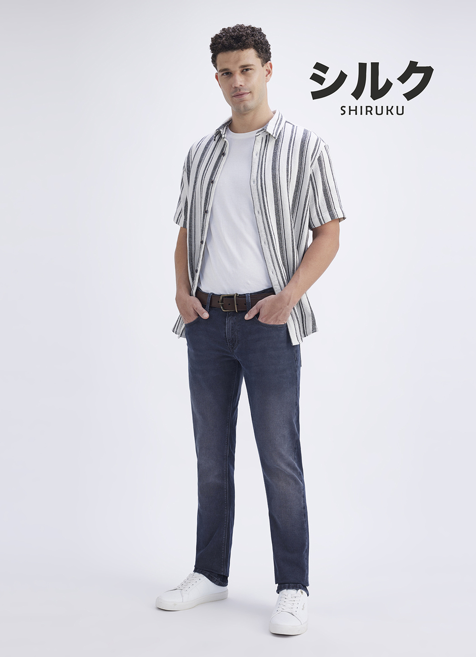 Men Grey Mid Rise Slim Structured Jeans, , large image number 1