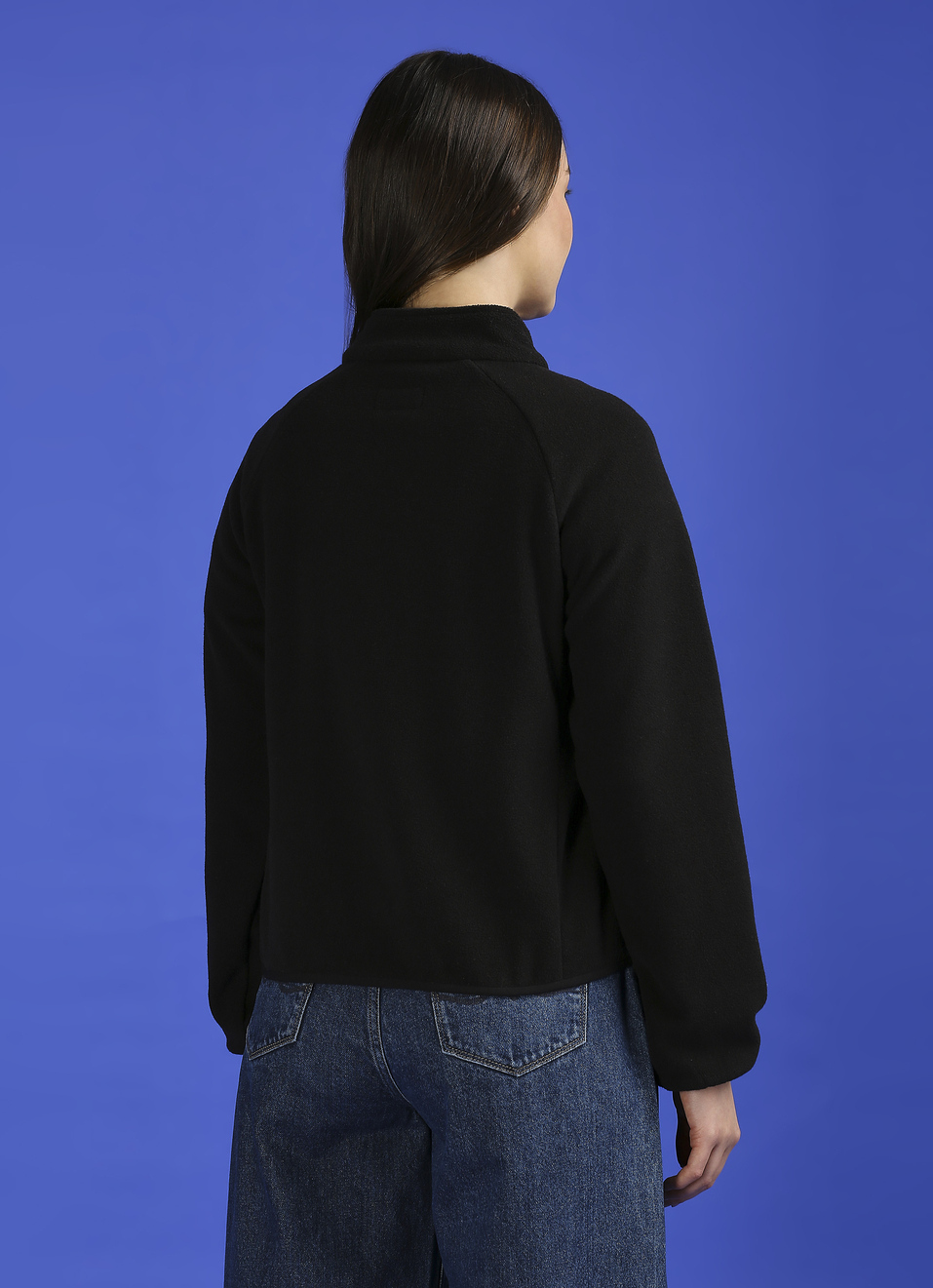 Ecru High Neck Full Sleeve Jacket, , large image number 2