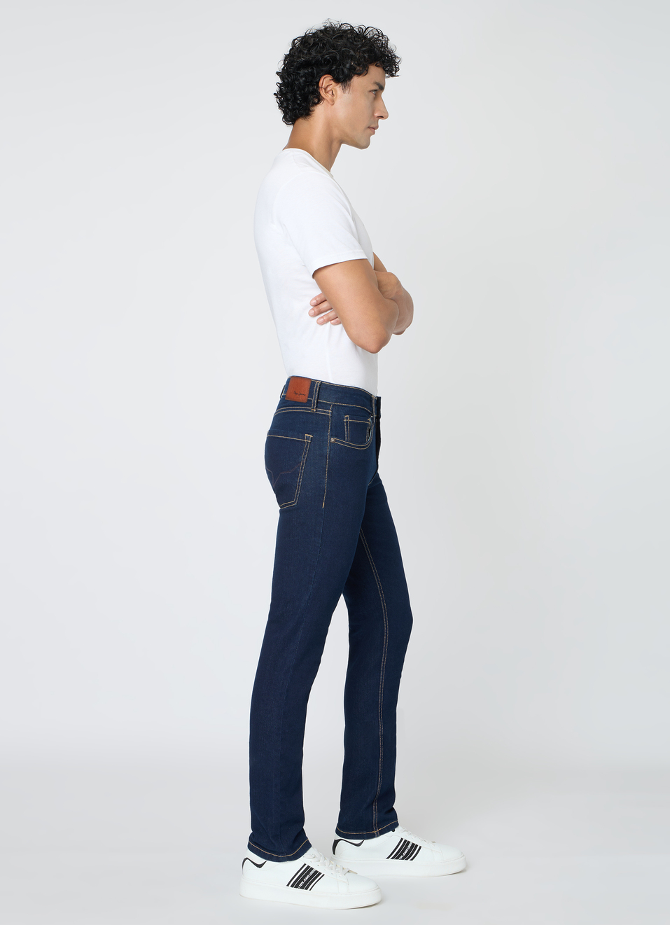 Pepe Jeans Men Black Slim Fit Stretchable Jeans - Image 7