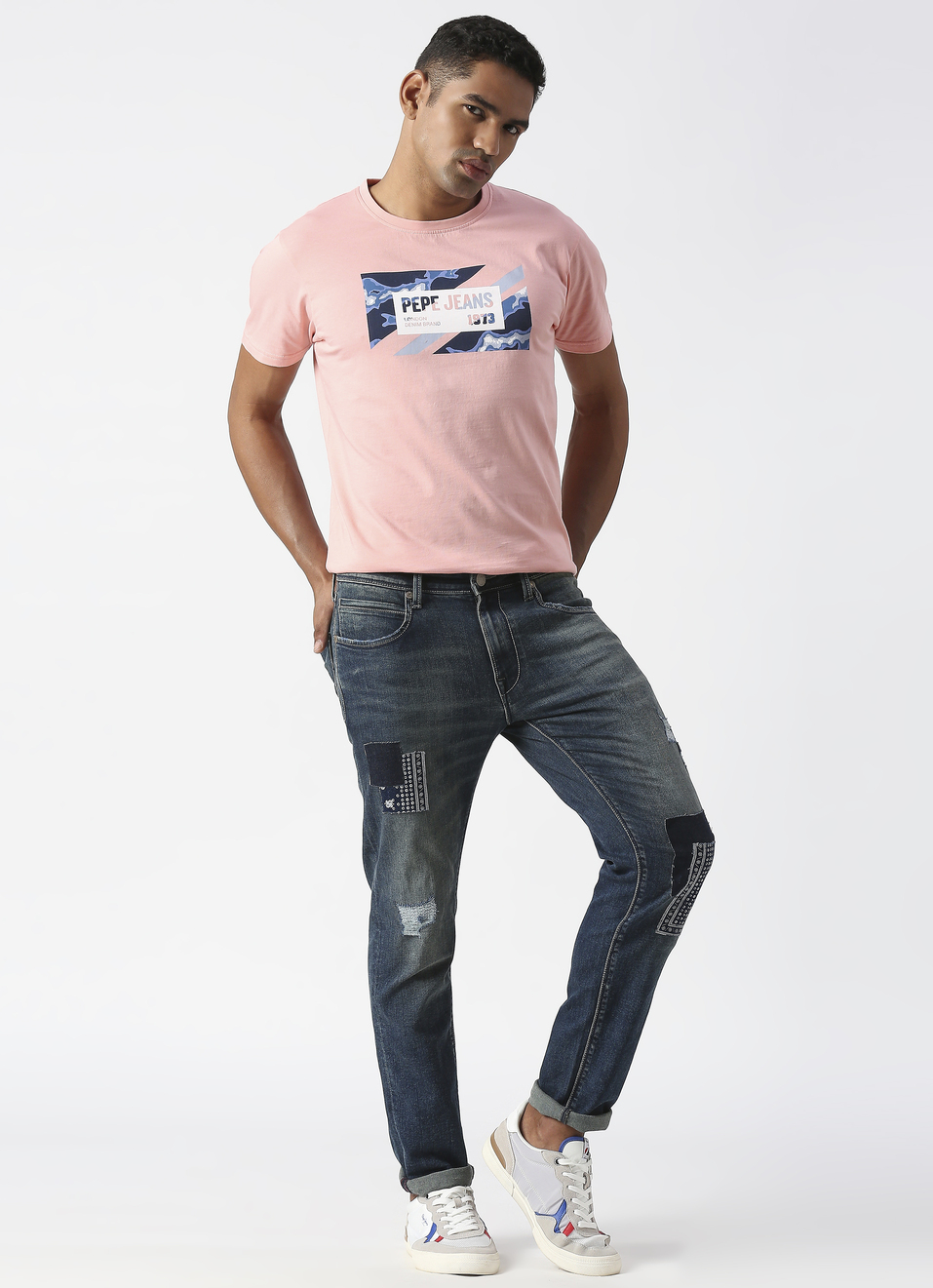 Vapour Slim Fit Mid Waist Jeans, , large image number 5