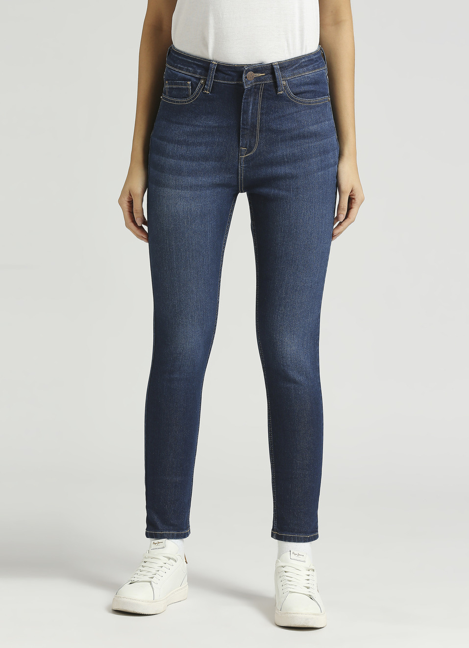 Dion High Waist Skinny Fit Jeans, , large image number 1