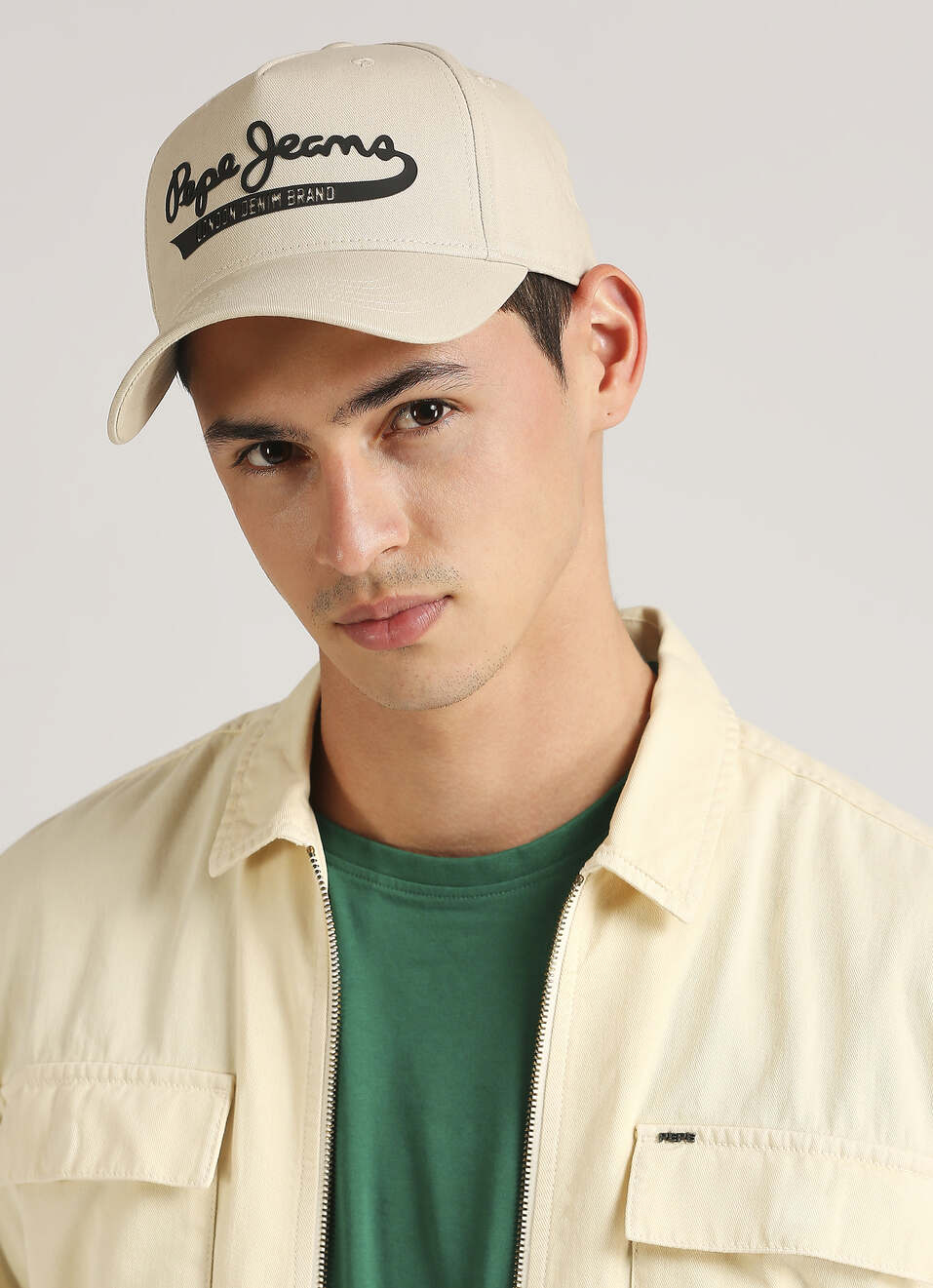 Beige Sports Cap, , large image number 2