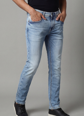 Chinox Blue Mid Waist Gymindigo Jeans