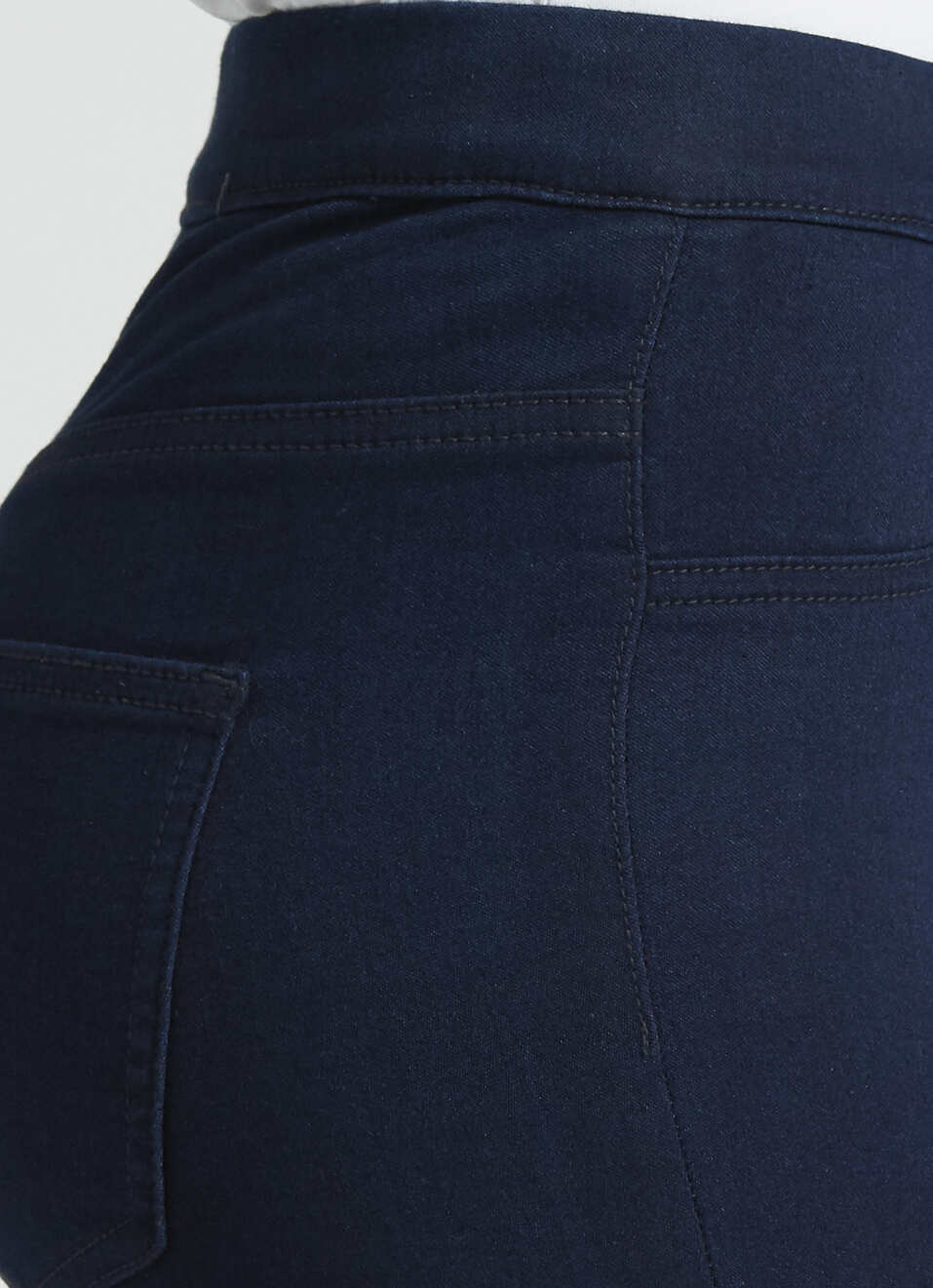 Blue High Waist Skinny Fit Jegging, , large image number 4